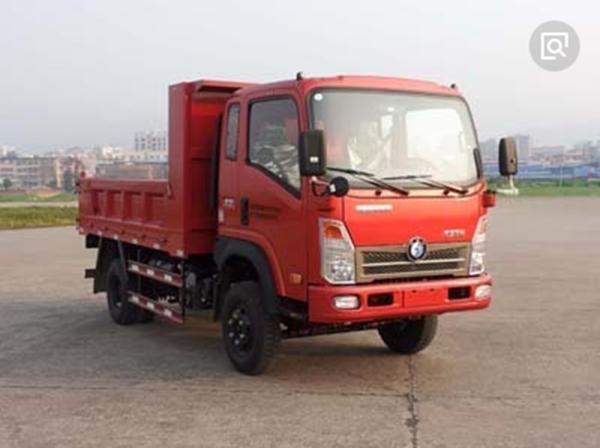 Hydraulic Lifting Mini Dump Truck / Light Tipper Truck Manual Transmission