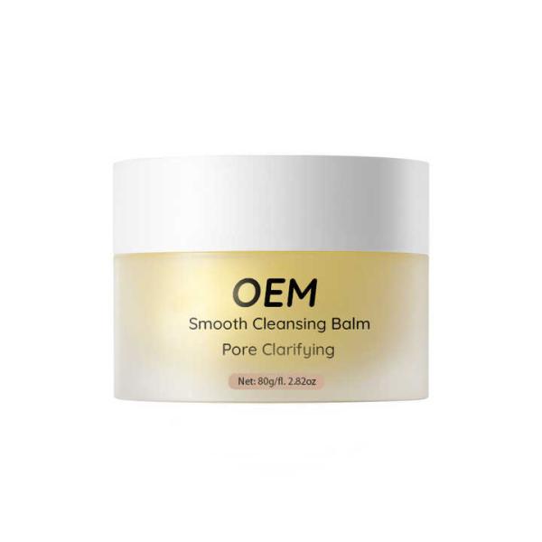 Bálsamo desmaquillante GMPC para ojos, desmaquillante, marca privada, cosméticos naturales