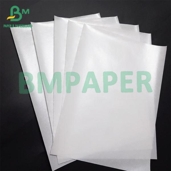 30gsm 60gsm Food Grade Single Side Glossy White Kraft Paper For Packaging Products