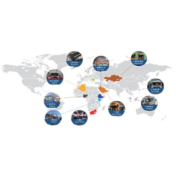 Самосвал Tipper груза SHACMAN F3000 новый 6×4 400hp 530hp для шоссе моста