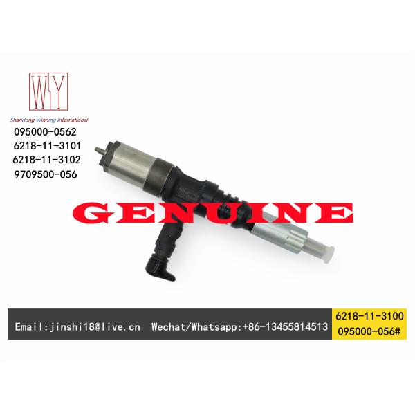 Denso Genuine and New Fuel Injector 095000-0560 095000-0562 9709500-056 for Komatsu 6218-11-3100 6218-11-3102