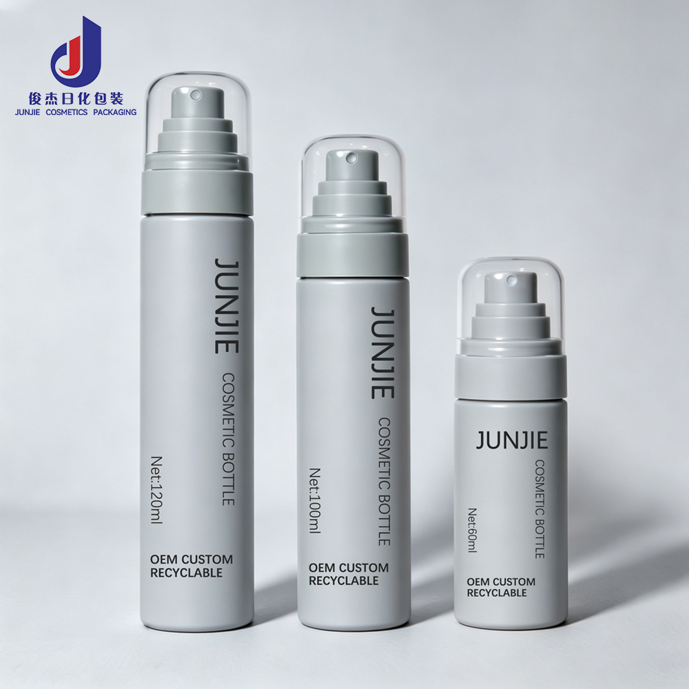 120ml 100ml Plastic Spray Bottle 60ml Toner Bottle Transparent Frosted Mist Spray Container Cosmetic Body Face Skin Care