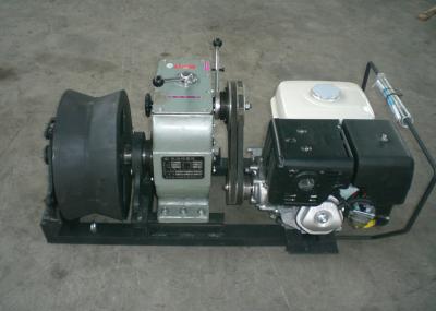 Cabografe o guincho posto de 5 toneladas de motor de gás do extrator do guincho com Honda GX390 13HP