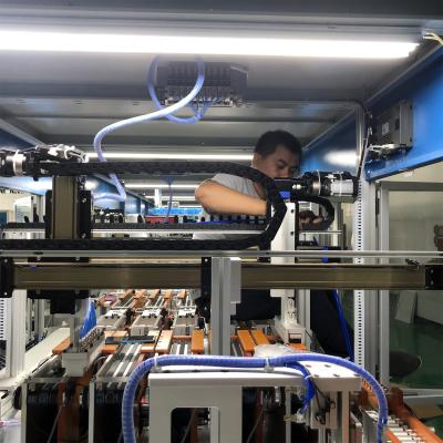 Automatic Battery Assembly Line AC380V 50 / 60HZ With 10000A Transistor