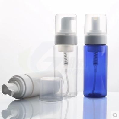 Garrafa mal ventilada 15ml 30ml 50ml Amber Brown da bomba do pulverizador cosmético plástico do ANIMAL DE ESTIMAÇÃO