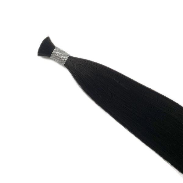 100% Remy Unprocessed Virgin Indian Hair Bulk Products Blond Natural Straight Russian