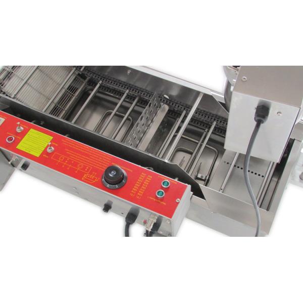 Electric Heating Automatic Donut Glazed Machine 1100*550*650mm for Final Product Made