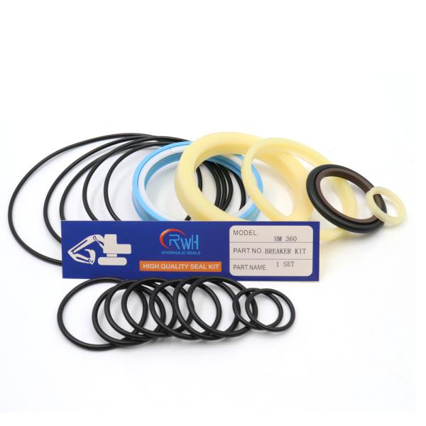 HM360 Mechanical Seal Repair Kit NBR Material For Rock Breaker
