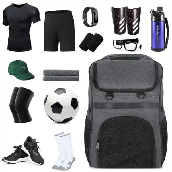 La coutume de compartiment de chaussure folâtre des sacs pour la formation du football de volleyball de basket-ball de gymnase