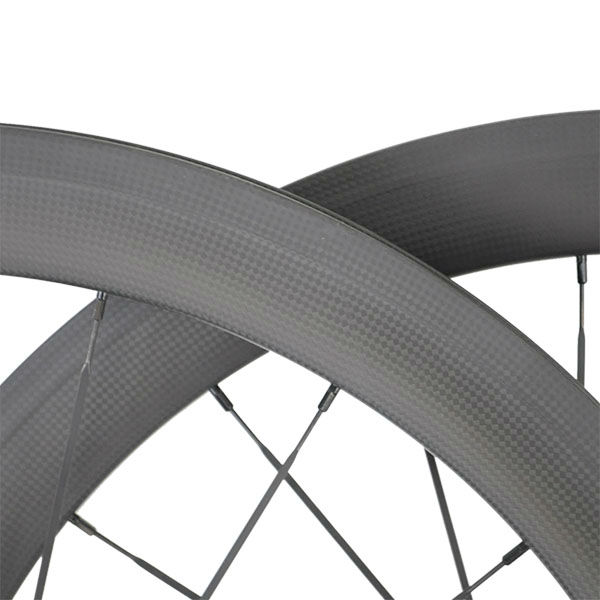 Chinese factory strong cheap 50mm Tubular 700c road bike carbon wheel 23mm width bicycle