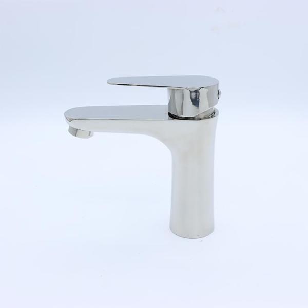 Modern Luxury Lavatory Water Tap Vanity Sanitary Bathroom Basin Faucets 304 Stainless steel Brushed faucet