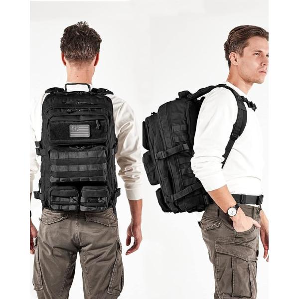 50L Military Tactical Backpack Water Resistant And Heavy Duty Large Molle Backpack