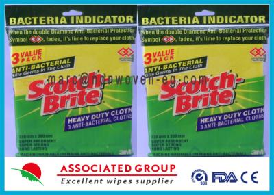 O rolo não tecido resistente limpa forte super de anti pano bacteriano