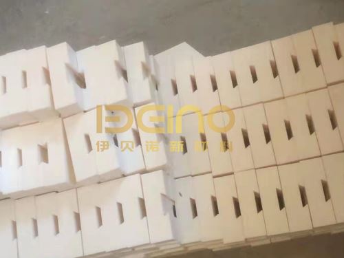 Dovetail Slotted Ceramic Liner Ceramic Tile Sheets Customize Ceramic Wear Liners