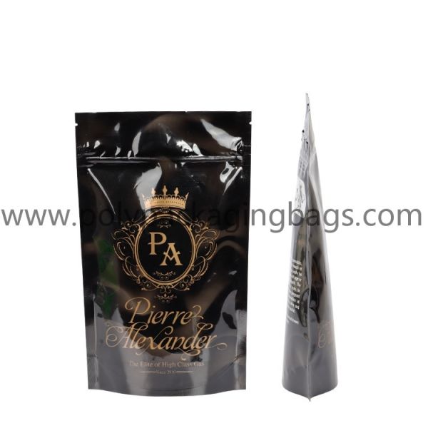 Custom Printed Stand Up Pouch Aluminum Foil Zip Lock Bag