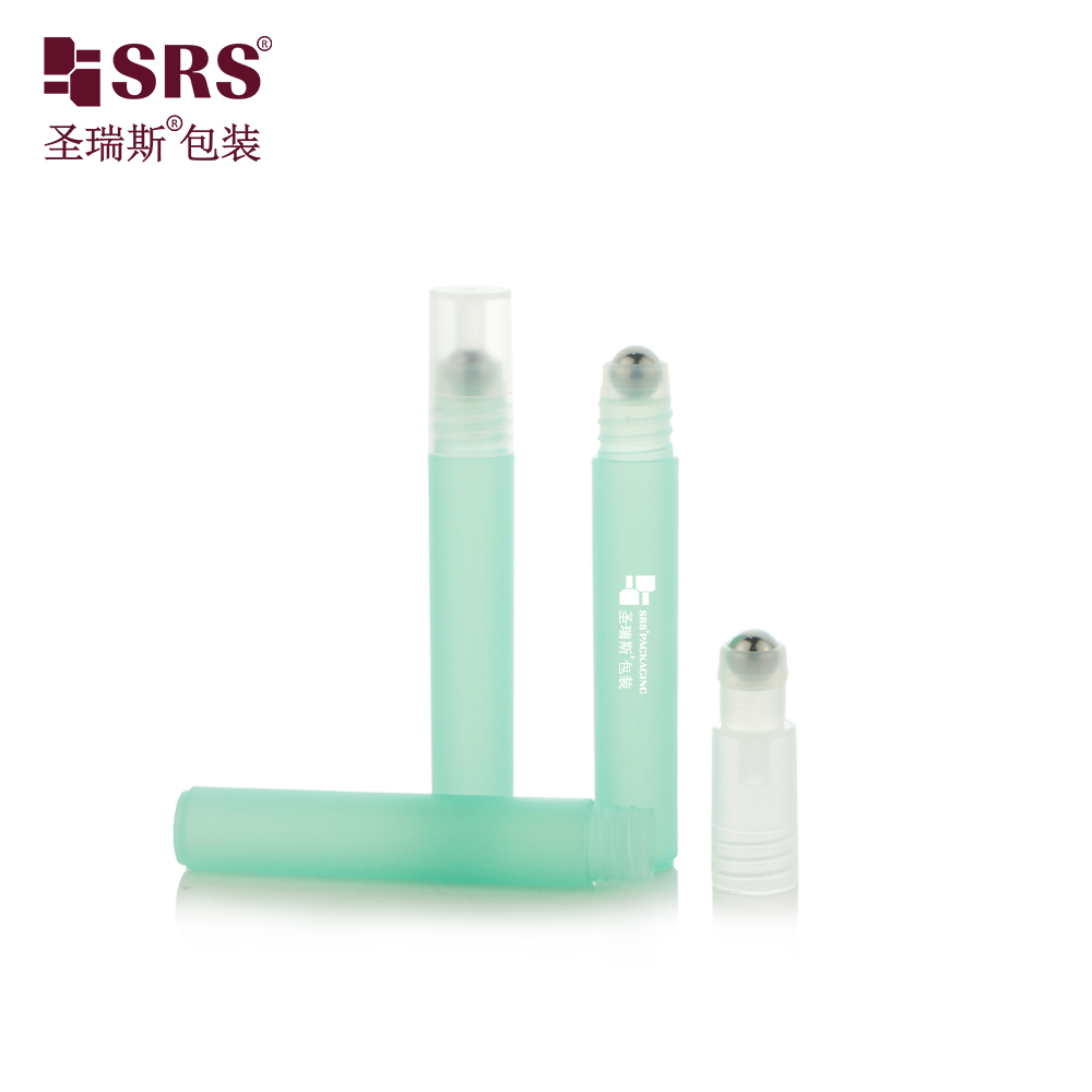 RPPH Travel PP Plastic Roll‑on Bottle Empty Mini Roller Vial for Acne Liquid Serum Cooling Gel Itch Relief Water Packaging