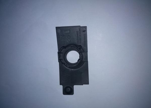 Black Device Cover Plastic Molded Parts With POM Material Matte Surface