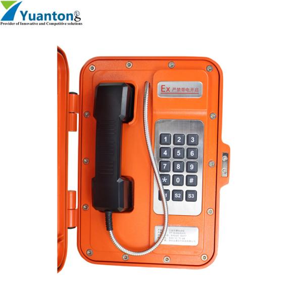 IP67 Explosion Proof Telephone Aluminum Alloy for Industrial Use