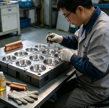 Fast Delivery Multi Cavity Melamine Round Bowl Mold For Melamine Tableware Factory