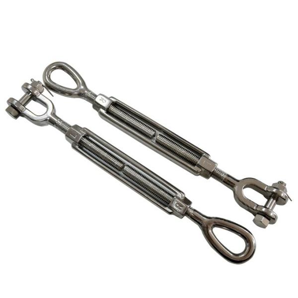 Stainless Steel 304/316 Eye Jaw Turnbuckles US Type Closed Body Design