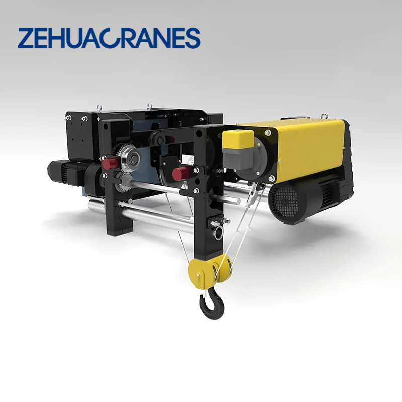 Zehua New High Quality European High Speed Electric Wire Rope Hoist 5ton 50 Ton Metal G80 Chain Retail Use