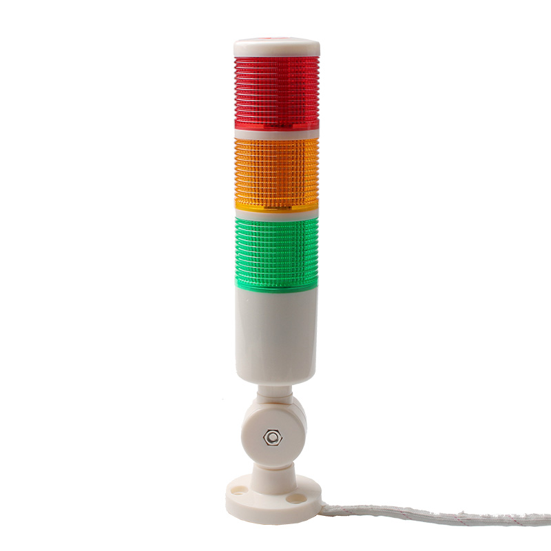 Professional 3-Layer Industrial LED Signal Tower Alarm Light Multilayer Stack Caution Lamp for Machinery