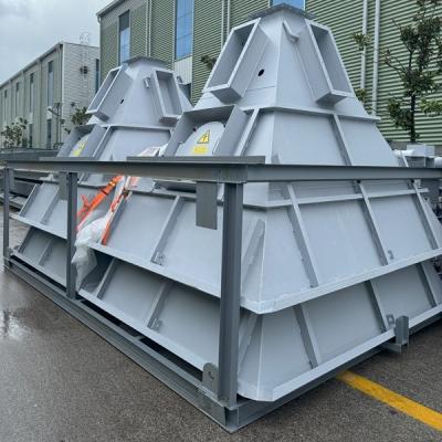 Structure en acier personnalisée pour la trémie électrique de collecte de poussière par précipitation