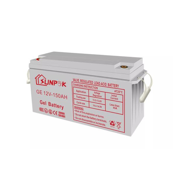 batterie de gel de 100Ah 150Ah 200Ah 12V avec la résistance de vibration