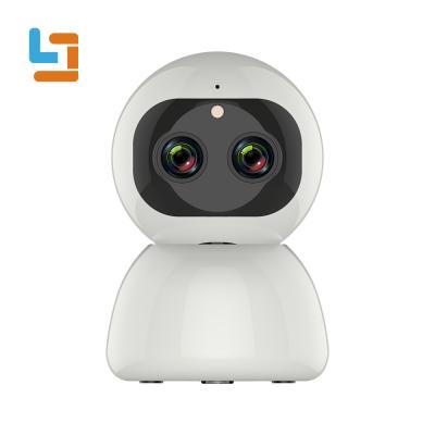 visão noturna binocular da câmara de vigilância da lente 4k de 5V 2A 15m
