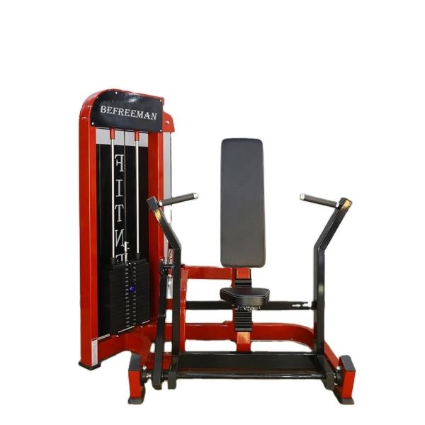 Customized Gym Equipment Seated Chest Press Strength Training Function Steel Material
