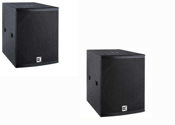 Single 18 Inch Conference Room Speakers Sub bass Box , Conference Room Audio Equipment