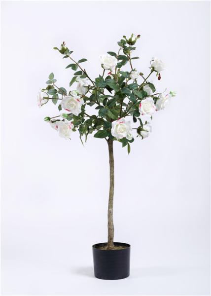 A árvore da flor artificial de Rosa, flor artificial planta a decoração interna Eco amigável
