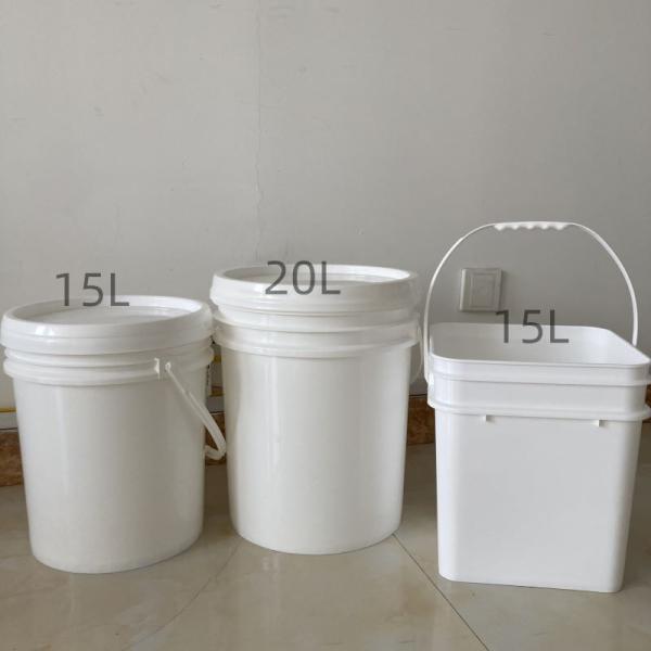 ISO9001 Certified Custom Food Packing 2L-25L Square Plastic Bucket