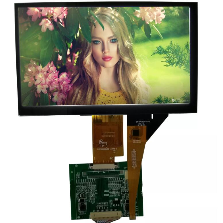 7 модуль дисплея монитора экрана касания дюйма промышленный HMI LCD умный