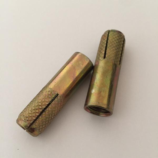 Brown Q235B Steel 304 Stainless Steel Expansion Screw Colored Zinc