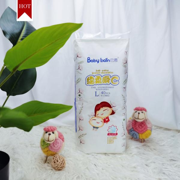 Free Samples Custom SAP Super Absorbing Baby Diapers Disposable Nappies Pants