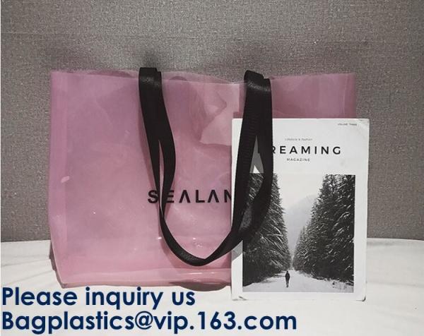 Amazon Hot Sells Transparent Hologram Laser Messenger Bag Women Pink Jelly Shoulder Bag Female Big Tote Girl Handbags