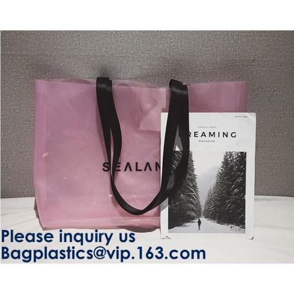 Amazon Hot Sells Transparent Hologram Laser Messenger Bag Women Pink Jelly Shoulder Bag Female Big Tote Girl Handbags
