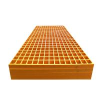 L'anti corrosion jaune a renforcé la grille en plastique de Fibergrate