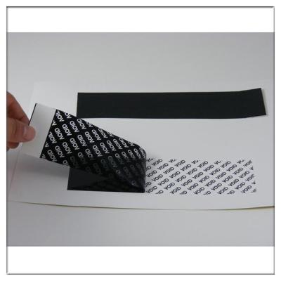 Custom anti-counterfeiting warranty Void label , anti fake label printing