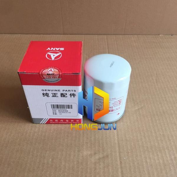 Diesel Engine Sany Excavator Parts , B222100000520 Excavator Fuel Filter Element