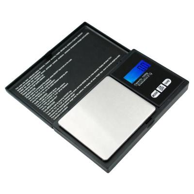 Mini-échelles professionnelles de haute précision 500g 0.01g Échelle numérique de poche Balance de poids de bijoux Affichage LCD OEM 200g