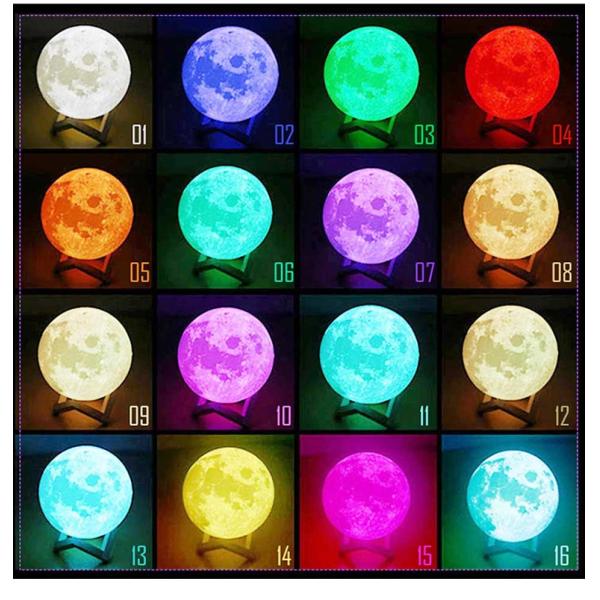 Свет декоративное Диммируемый цвета луны ODM OEM изменяя для дома
