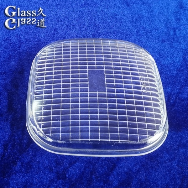 Durable Molded Textured Glass Light Shade for Outdoor Fixtures