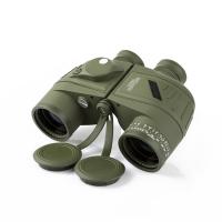 Telescópio de prisma dos binóculos Bak4 de Porro 10x50 com equipamento do Rangefinder