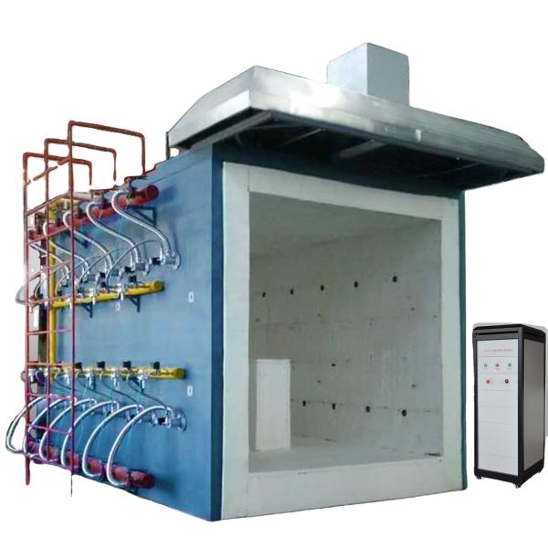 Multifunctional Vertical Fire Testing Equipment Furnace PC Controlled Micro Control