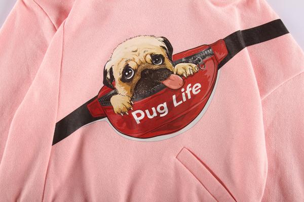 Kids Casual Pure Cotton Terry Cloth Hoodie For Autumn