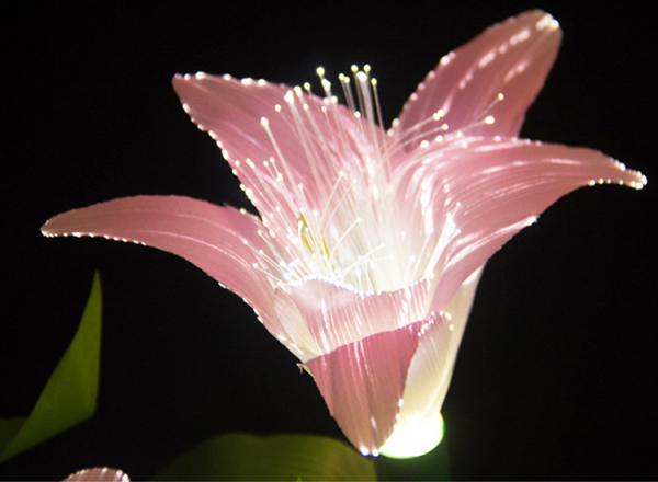 LED Fiber Optic Lily Lights Wedding Decorative Lights Park Scenic Spots Beautiful And Bright Decorative Lights