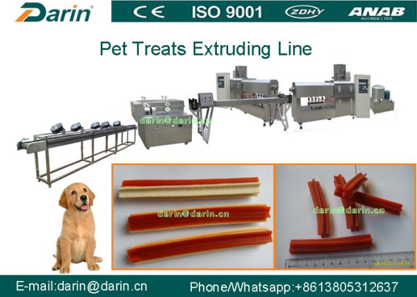 Twist Semi Moist Dog Food Extruder For Pet Treats / Snack / Chews