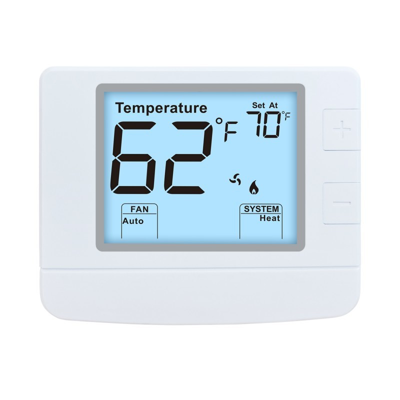 Riseem LCD Digital 24V 1 Heat 1 Cool Кондиционер непрограммируемый домашний термостат для HVAC с датчиком NTC